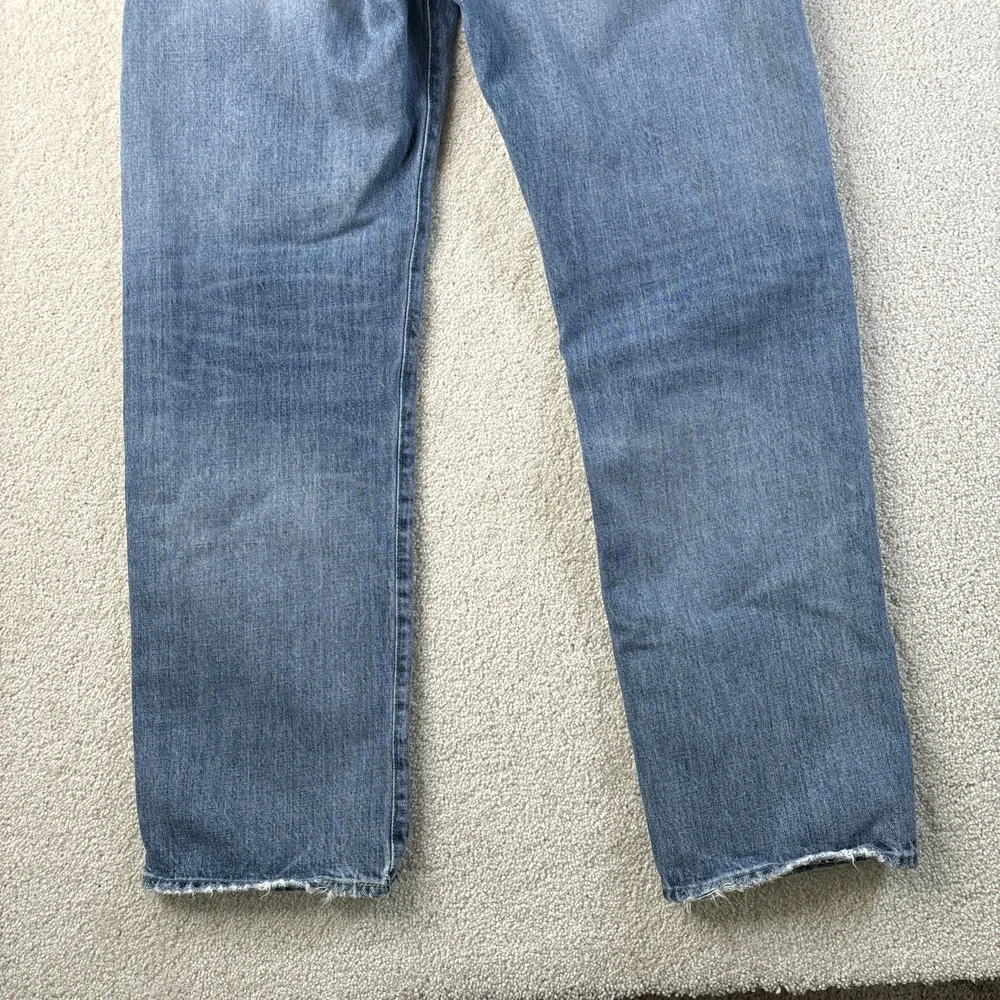 Polo Ralph Lauren‎ Jeans Vintage Classic Fit Distressed Men's 34x30 Button Fly